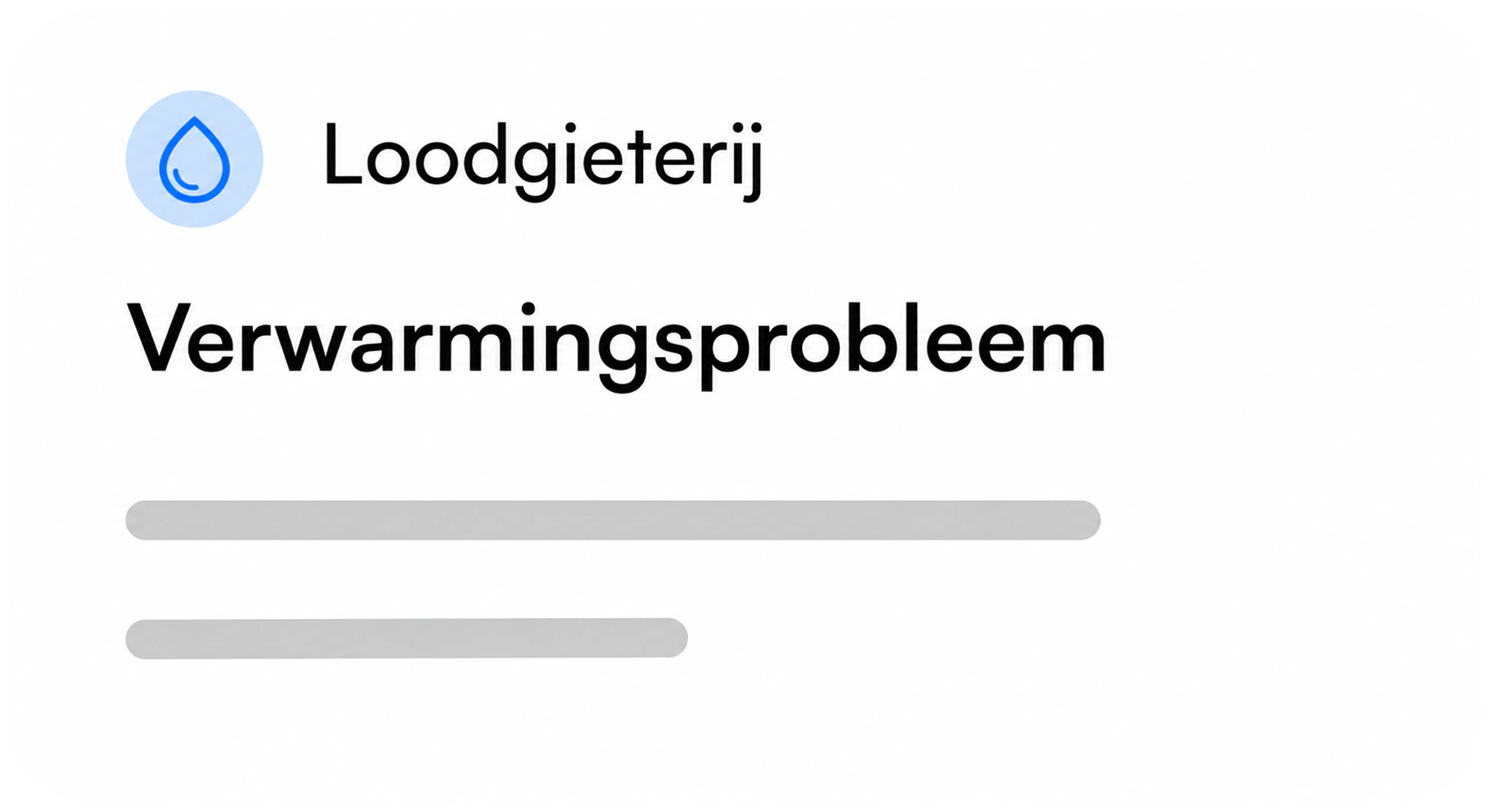 Loodgieterij